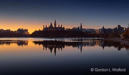 Ottawa Dawn Skyline_09975-8.jpg - Photographed at Ottawa, Ontario - the capital of Canada.